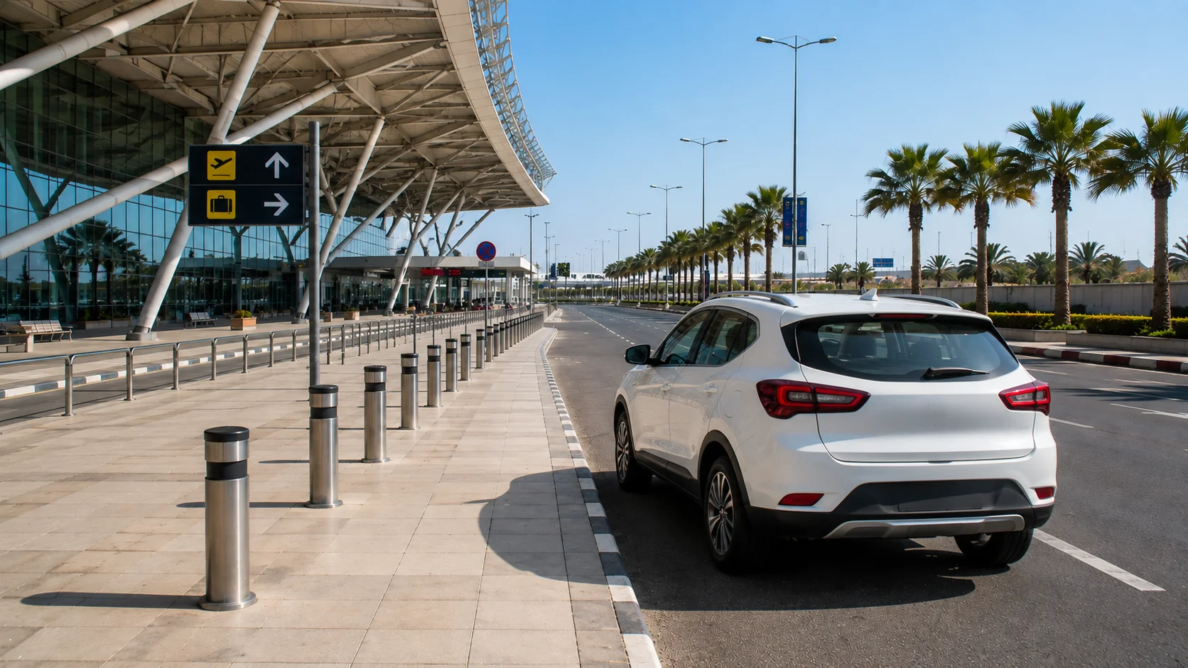 return rental car Rabat airport