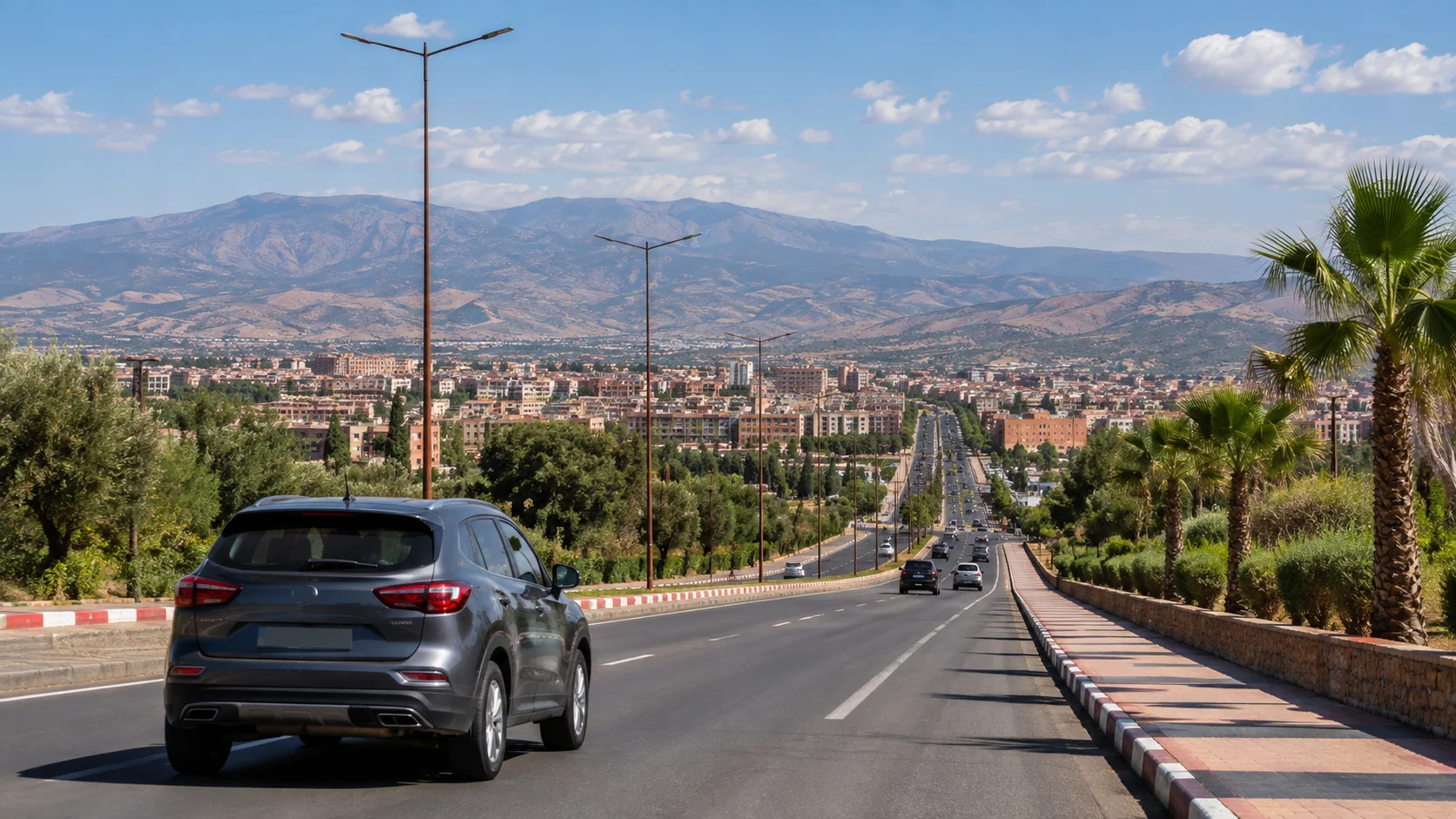 Rabat to Beni Mellal by car