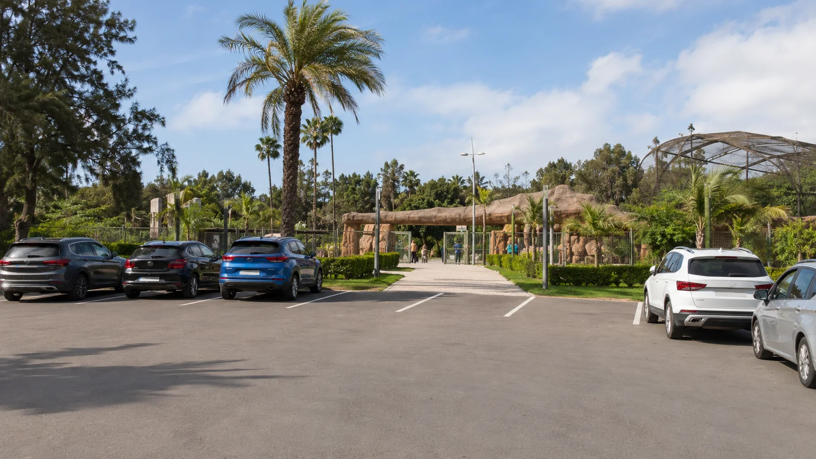 Zoológico de Rabat de carro