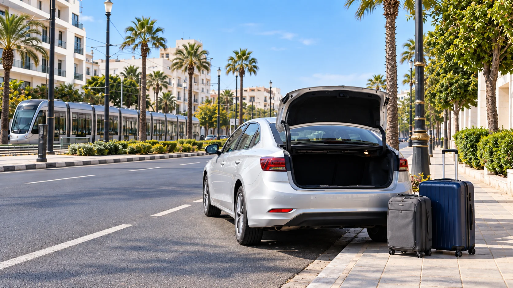 Consegna auto a noleggio a Rabat in hotel